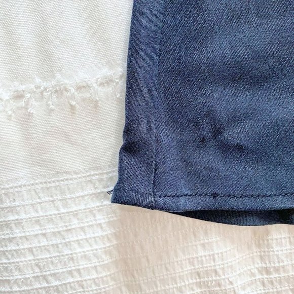 ADAY SAVE THE DATE NAVY SHORT SLEEVE MIDI DRESS - XL - Picture 10 of 11